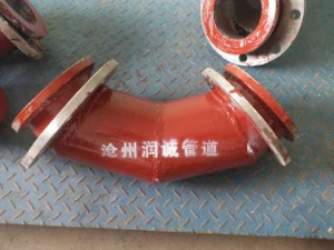 陶瓷贴片耐磨管道